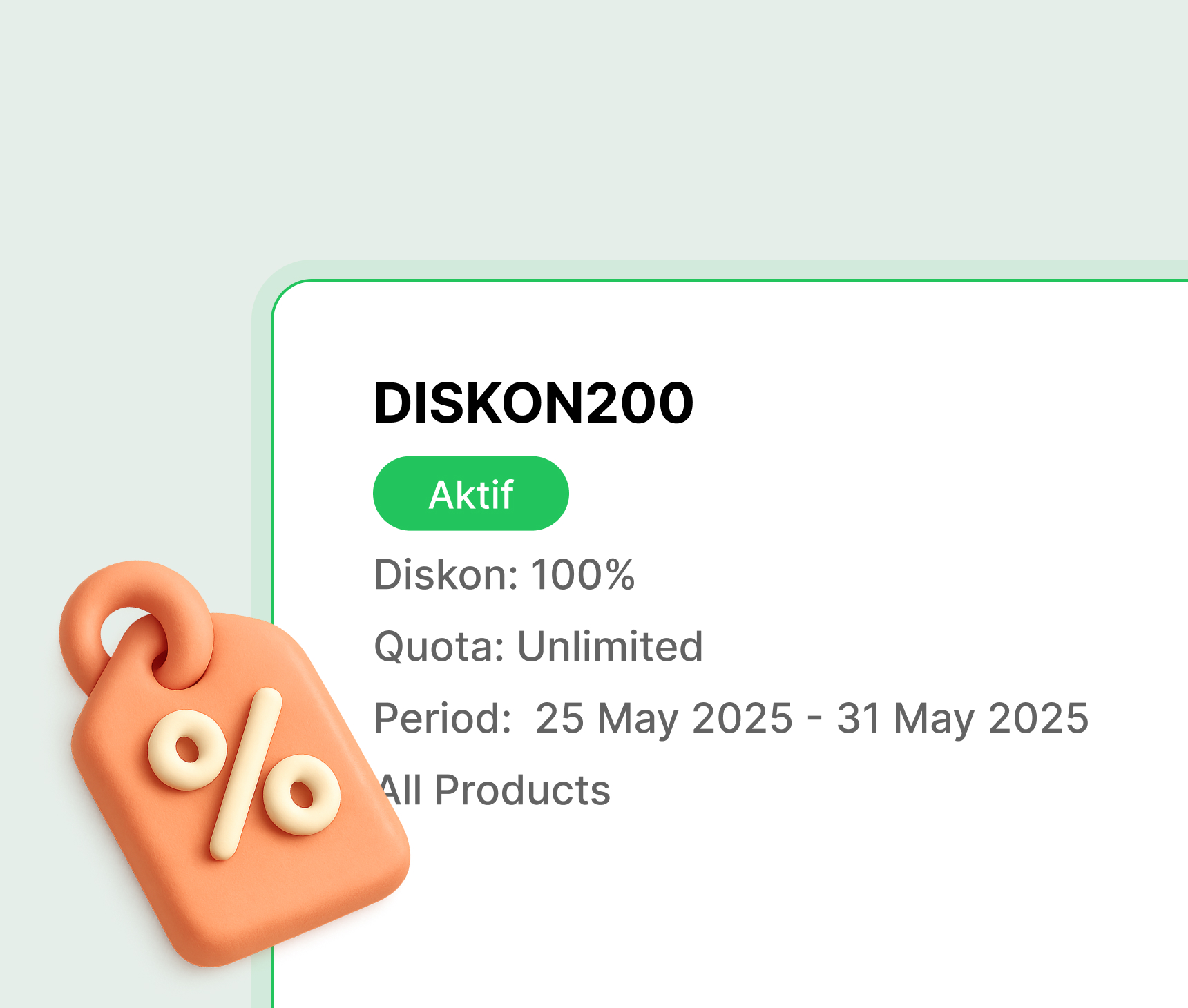 Diskon dan promo